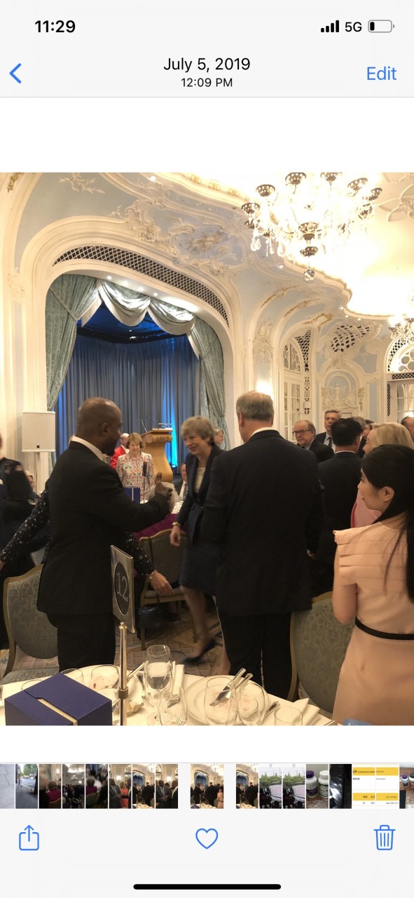 EleBands CEO meets Theresa May